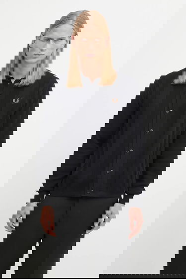 Пуловер Fred Perry Fred Perry Textured Cardigan Черно | K9726, 0