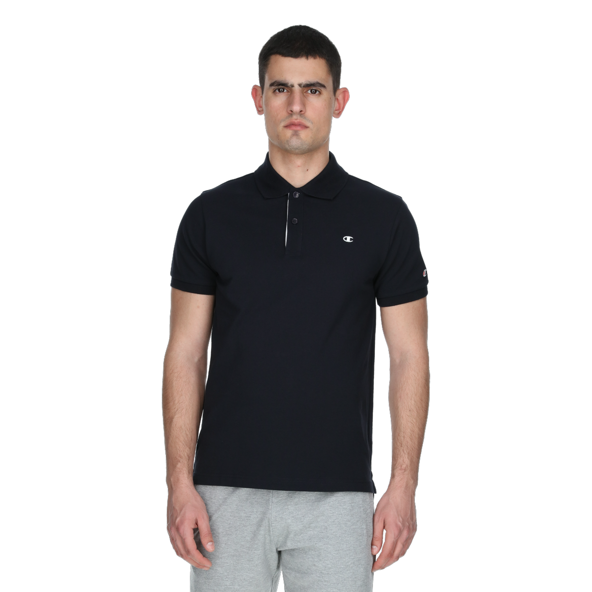 Поло тениска Champion Polo Shirt Черно | 221484-BS501, 0
