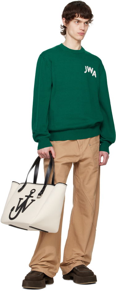 Голяма пазарска чанта JW Anderson JW Anderson Belt Tote Бежово | HB0545-FA0388, 3