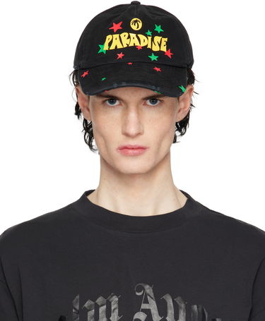 Шапка с козирка Palm Angels 'Paradise' Palm Baseball Cap Черно | PMLB108S25FAB0031018, 0