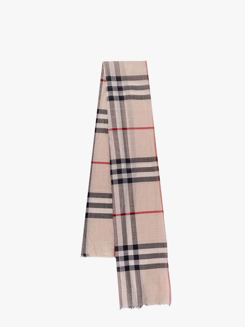 Шал Burberry Men's Plaid Scarf Бежово | 8078782A5129