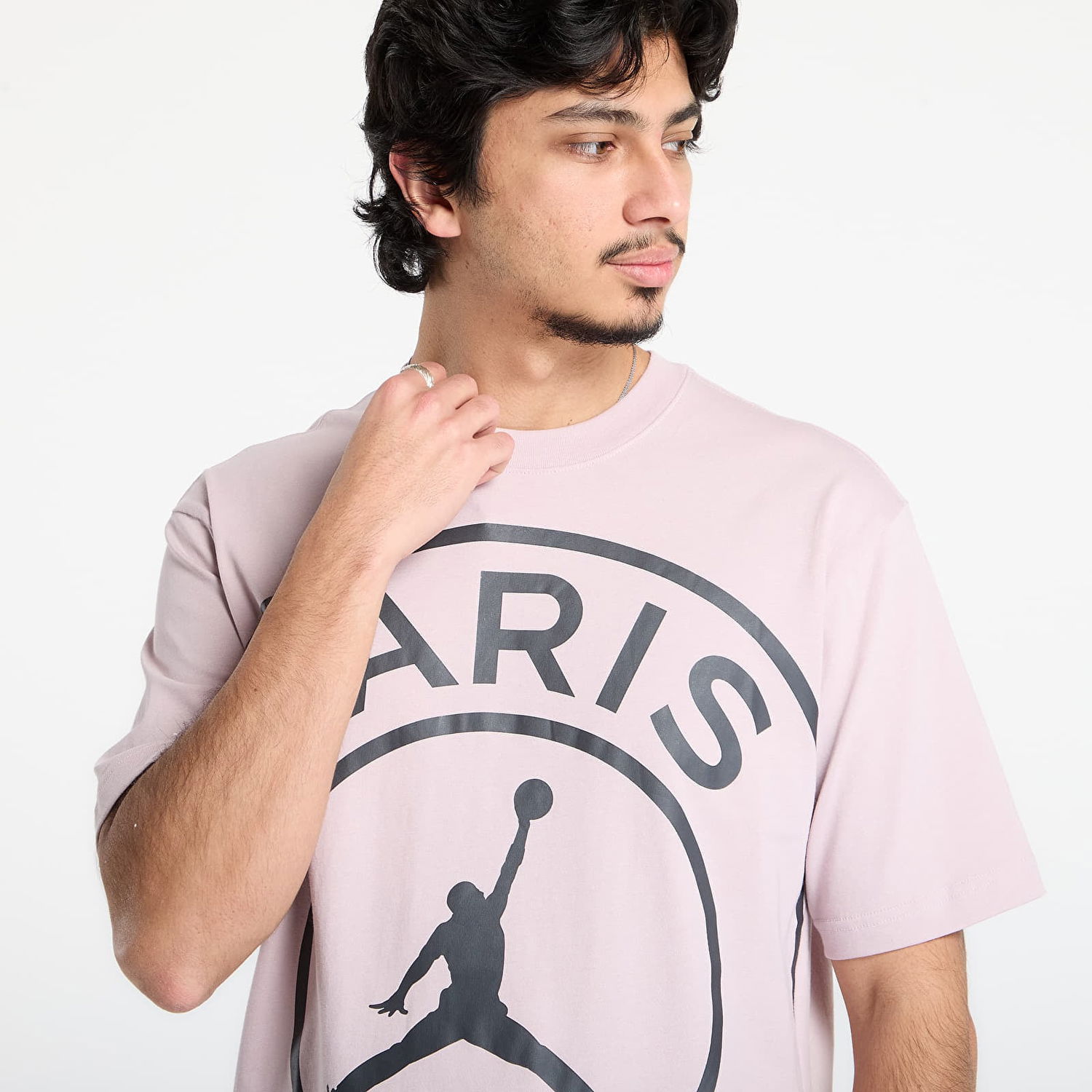 Тениска Jordan Paris Saint-Germain Logo T-Shirt Розово | HV3411-627, 1