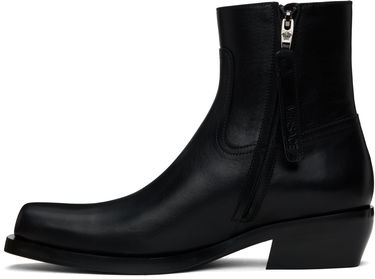 Кецове и обувки Versace Versace Luciano Boots Черно | 1016157_1A11084, 2