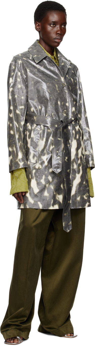 Дъждобран Dries Van Noten Dries Van Noten Water Repellent Mac Coat Сиво | 251-010209-1108, 3