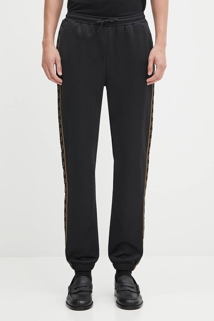 Спортни панталони Fred Perry Fred Perry Taped Track Pants Черно | T5507