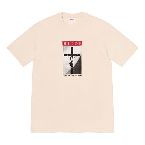 Тениска Supreme Short-Sleeve Graphic T-Shirt Бежово | SUP-SS20-322, 0