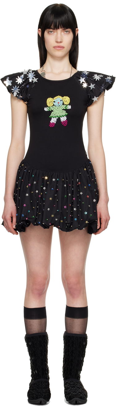 Pокля Chopova Lowena Chopova Lowena Angelica Embellished Minidress Черно | 1288, 0