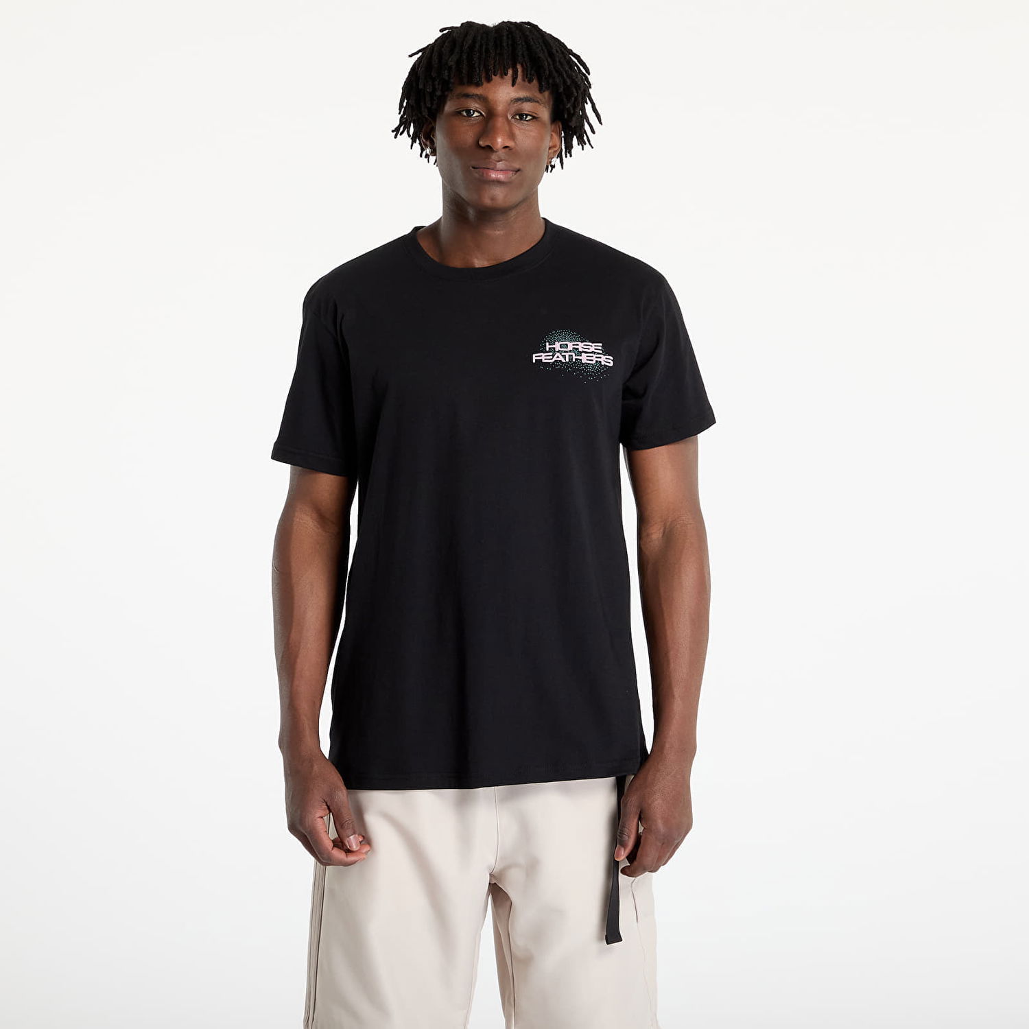 Тениска Horsefeathers Horsefeathers Rizmo T-Shirt Черно | SM1377B, 0