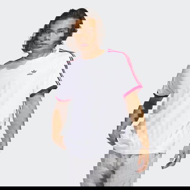 Тениска adidas Originals 3-Stripes Бяло | IC5538, 6
