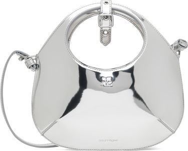 Чанта през рамо Courrèges Mini Mirror Effect Shoulder Bag Металик | 324GSA126PU0017, 0