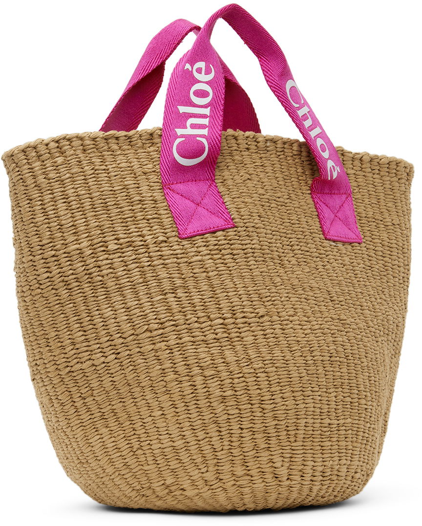 Chloé Mifuko Raffia Tote Bag, 1