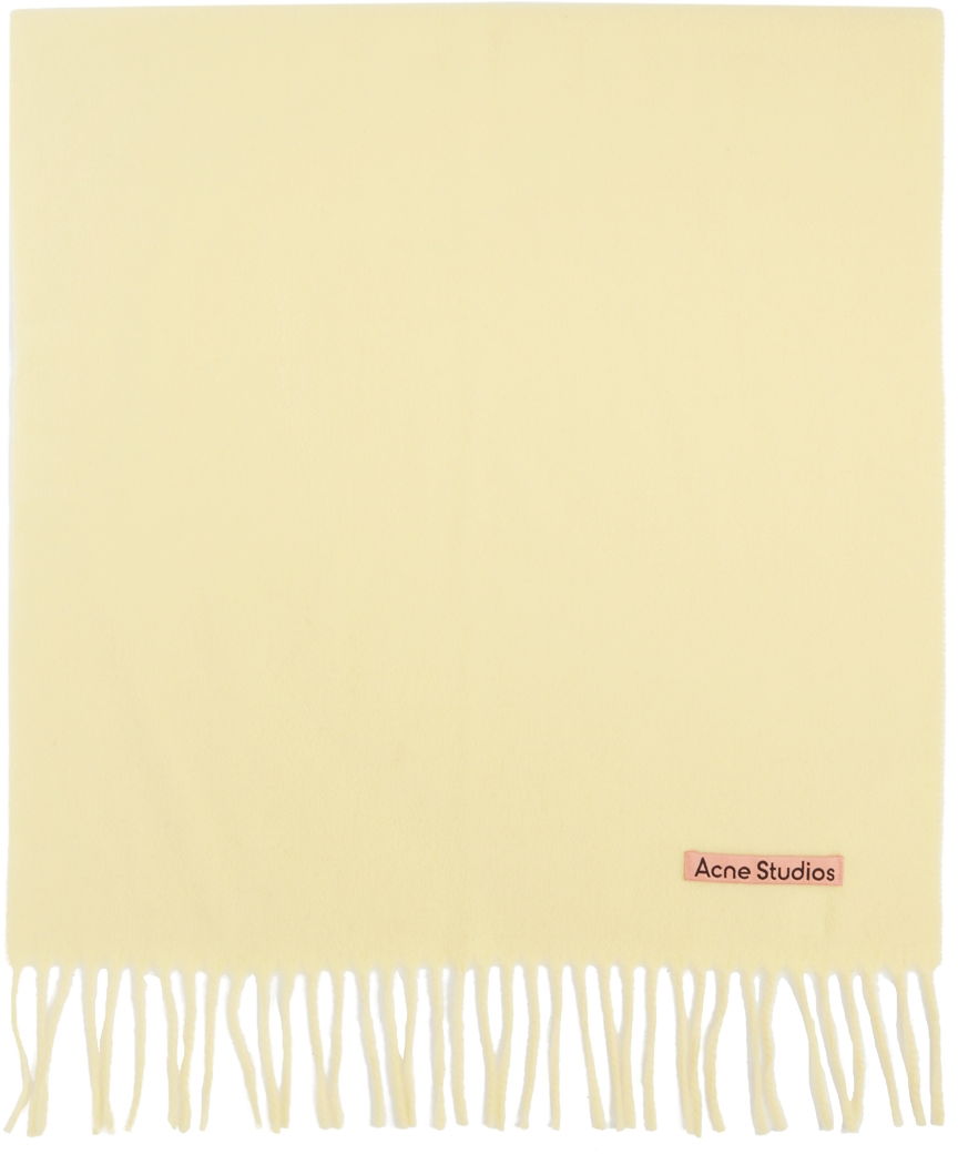 Шал Acne Studios Wool Scarf Жълто | CA0210-, 0