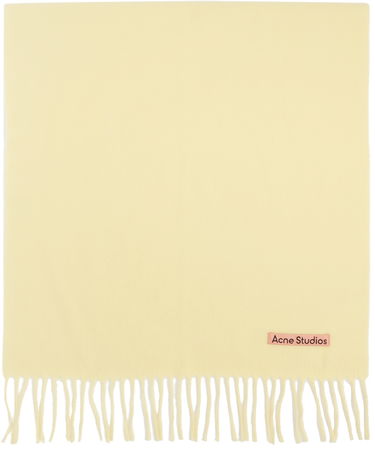 Шал Acne Studios Wool Scarf Жълто | CA0210-, 0