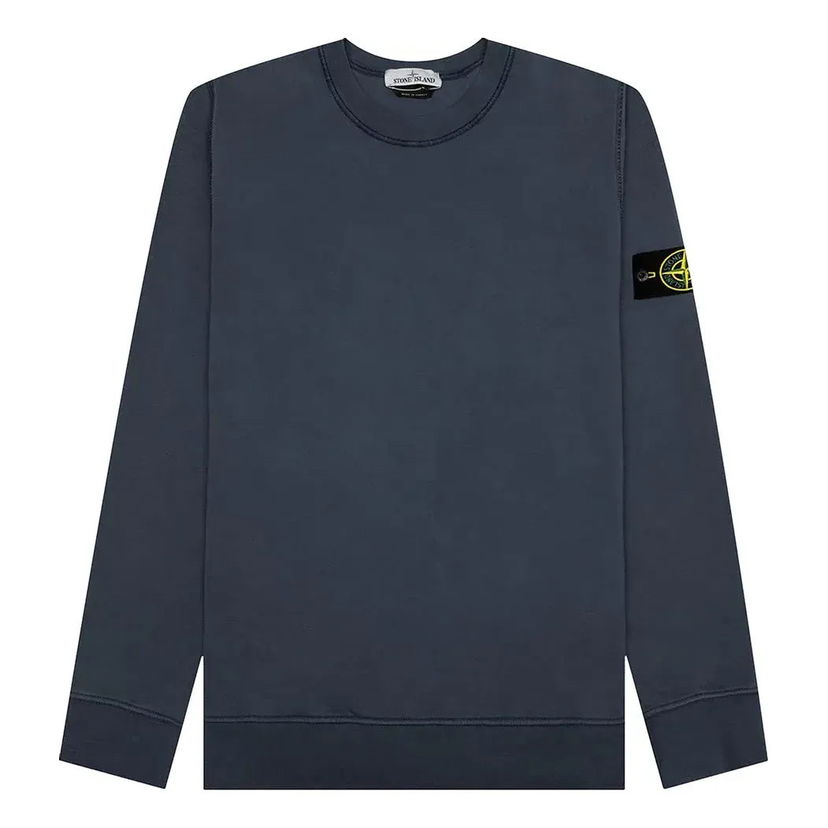 Пуловер Stone Island Stone Island Crewneck Sweatshirt Синьо | 761563051-V0024