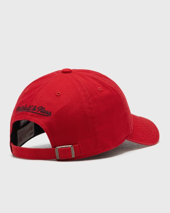 Шапка с козирка Mitchell & Ness Chicago Bulls Strapback Cap Червено | HD12903-CBURED1, 1