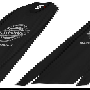 Тениска Mastermind WORLD MASTERMIND WORLD x Dickies Logo Long Sleeve T-Shirt, Size Large Черно | MJ25C14-TS216-2, 1