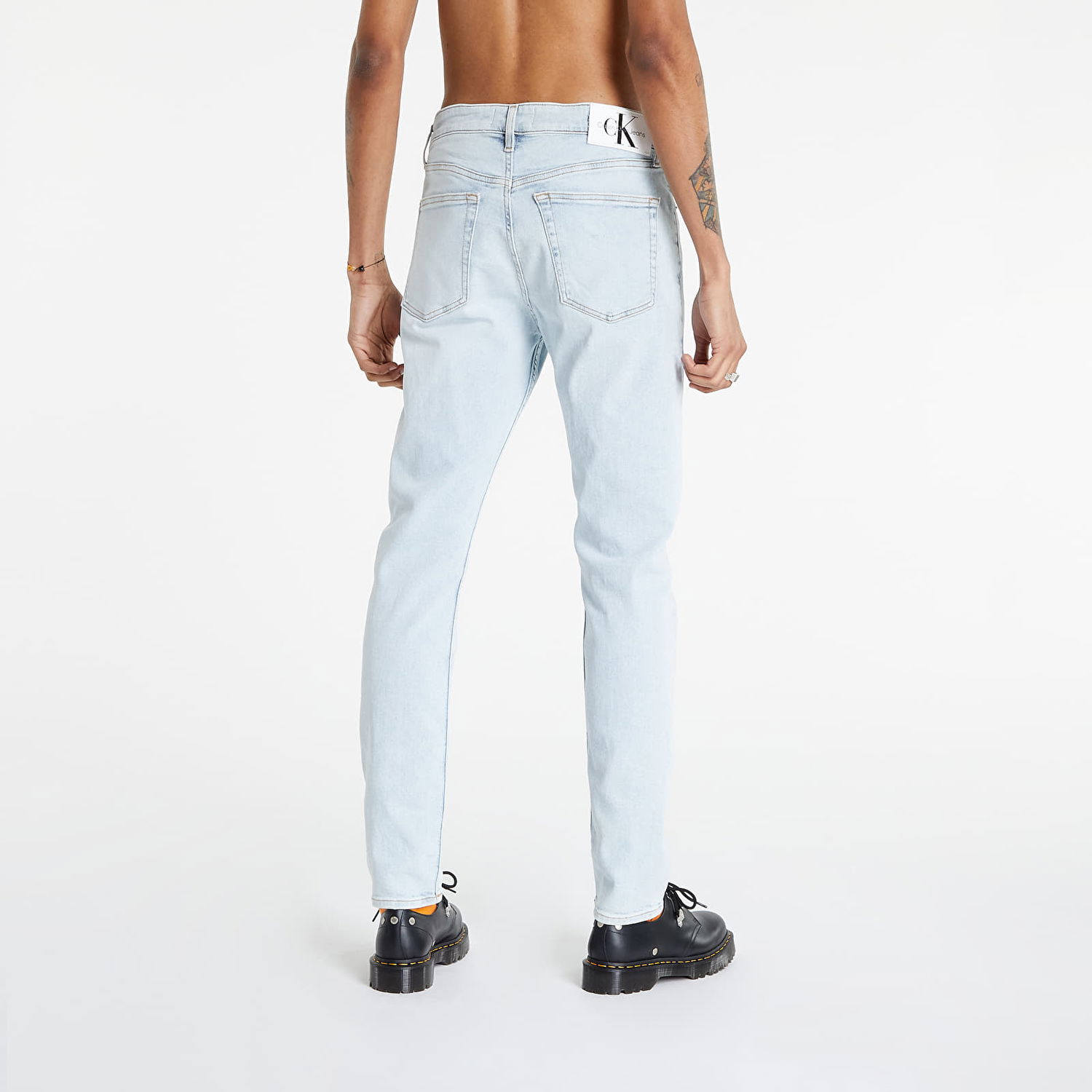 Дънки CALVIN KLEIN Jeans Slim Taper Синьо | J30J320708 1AA, 0
