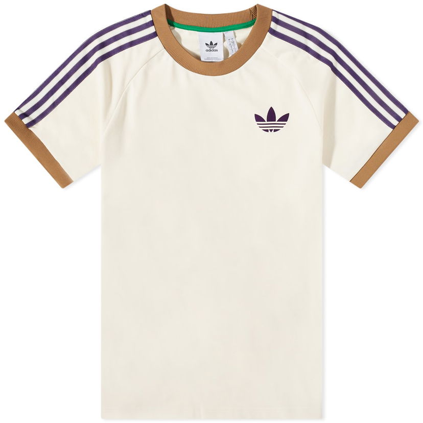 Тениска adidas Originals Adicolor 70s Cali T-Shirt Бежово | IB3422