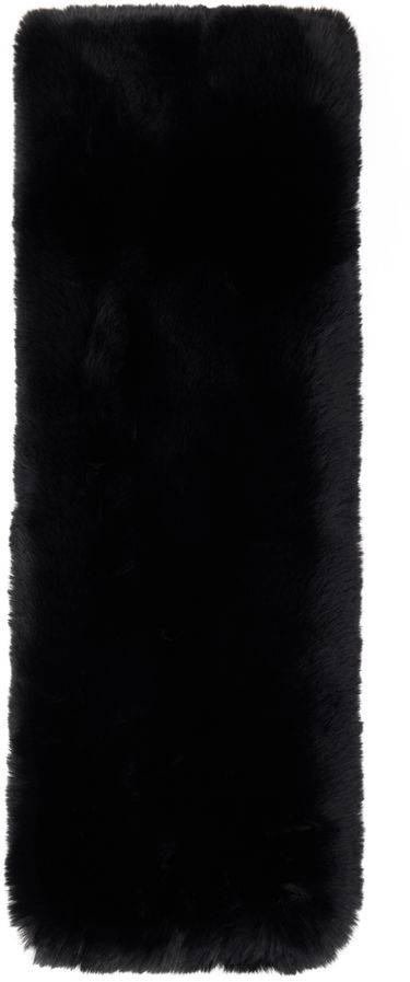 Шал Acne Studios Acne Studios Furry Scarf Черно | CA0349-, 0