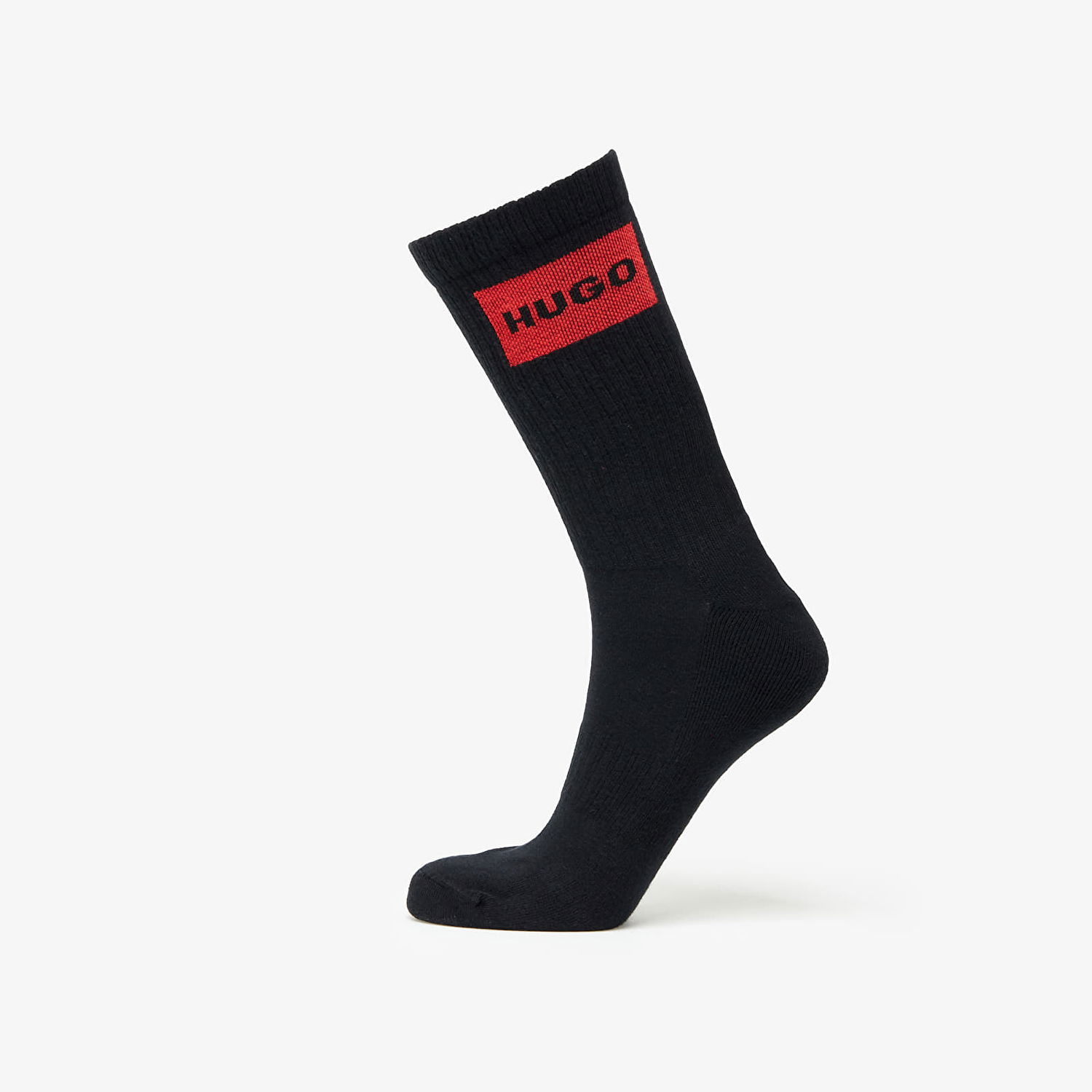 Чорапи BOSS Hugo Logo Quarter Socks 2-Pack Черно | 50510640-001, 1