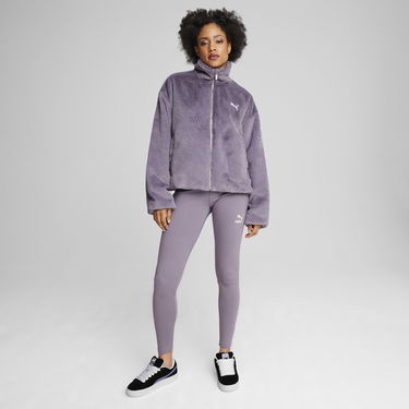 Суитчър Puma Women's Soft Fleece Jacket Лилаво | 626517_30, 5