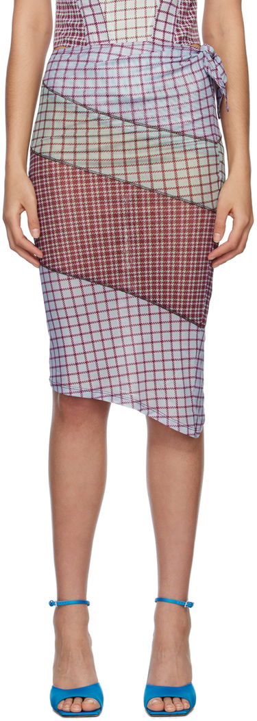 Пола Miaou Miaou Sienna Midi Wrap Skirt Многоцветен | 4031PM2BRS, 0