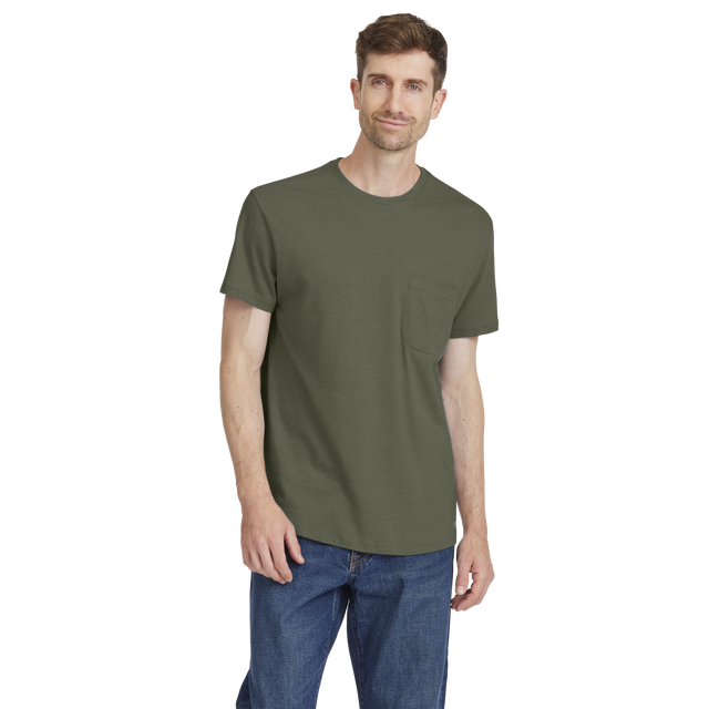 Merino Pocket Tee, Size Small