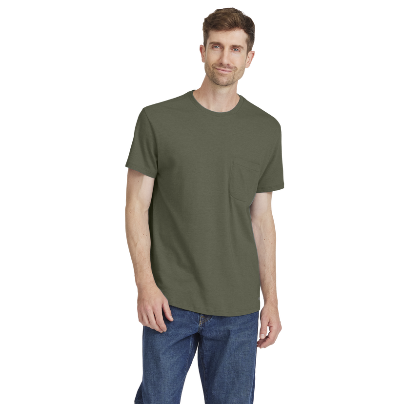 Тениска Allbirds Merino Pocket Tee, Size Small Зелено | A12108M