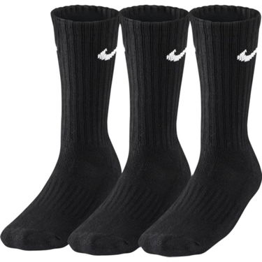 Чорапи Nike Value Cotton Crew 3 pack Черно | sx4508-001, 0