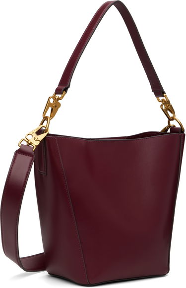 Дамска чанта rag & bone Rag & Bone Parker Leather Bucket Bag Бургунди | LE101313, 2