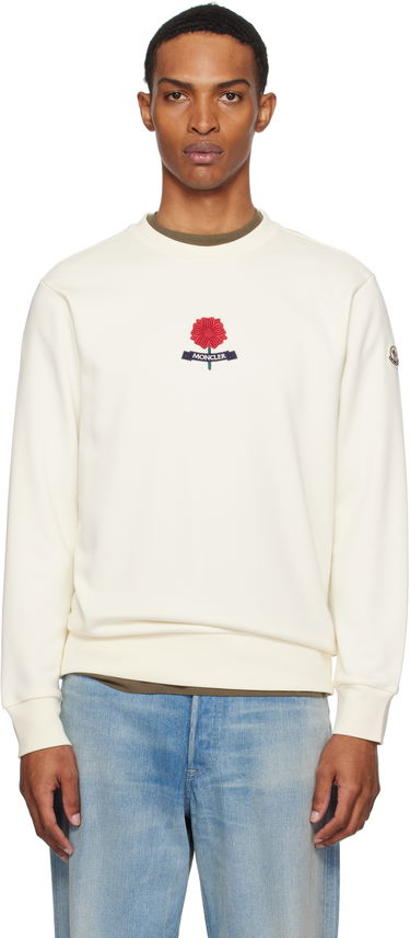 Суитчър Moncler Moncler Archivio Sweatshirt Бяло | K20918G0003689B3P, 0