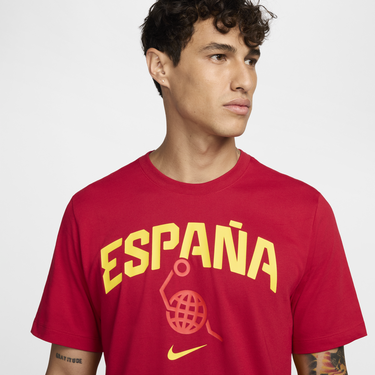 Тениска Nike Spain Basketball Tee Червено | FQ3677-687, 4
