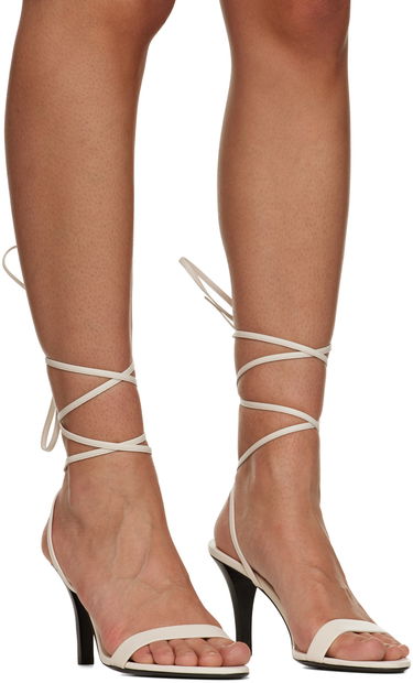 Аксесоари The Row The Row Maud Heeled Sandals Бяло | F1342-N60, 3