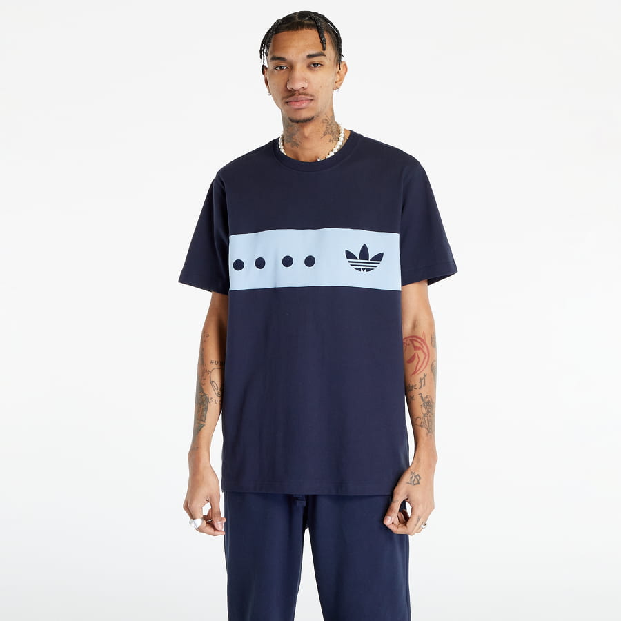 Тениска adidas Originals RIFTA City Boy Tee Тъмно синьо | IC8414, 0