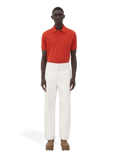 Поло тениска Bottega Veneta Polo Tee Червено | 682544V01G06022