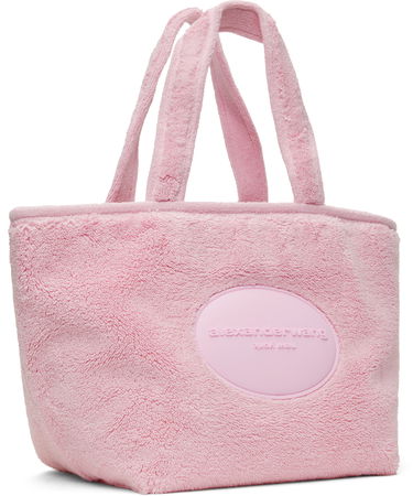 Голяма пазарска чанта Alexander Wang Alexander Wang Punch Tote Bag Розово | 20225T32M, 1