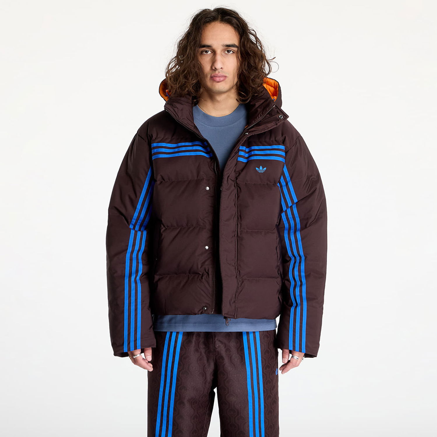 Пухо яке adidas Originals Jacket adidas Premium Puffer Jacket Shale Brown XL Черно | JL9556, 0