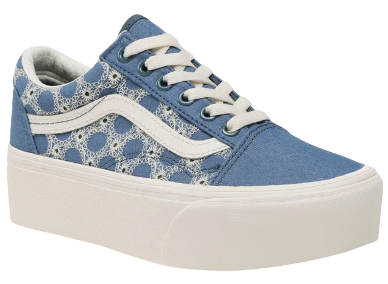 Кецове и обувки Vans Chaussures Denim Mix Old skool Тъмно синьо | VN0A7Q5MBLU, 1