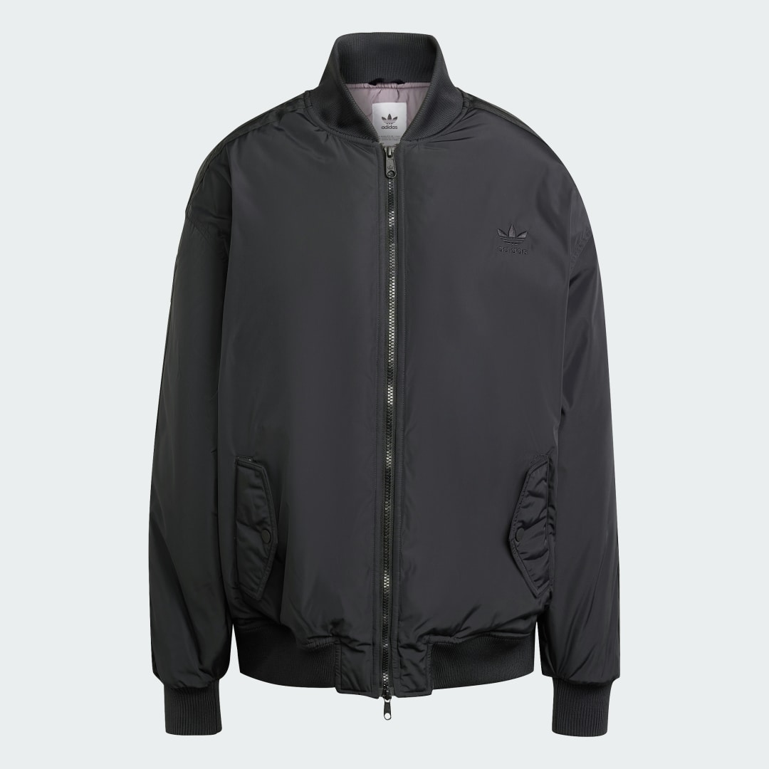 Яке бомбър adidas Performance Oversized SST Bomber Jacket Черно | IW8422, 1
