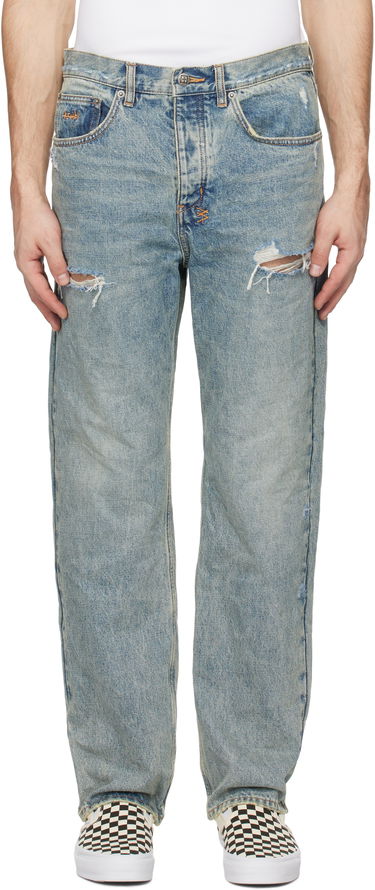 Дънки Ksubi Ksubi Anti K Stage Dive Trashed Jeans Синьо | MPS25DJ030, 0