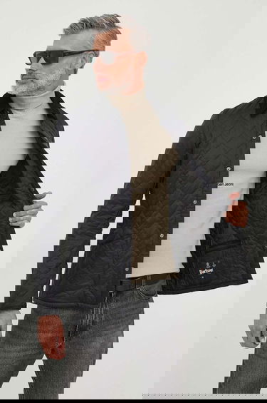 Яке Barbour Transitional Quilted Jacket with Corduroy Collar Черно | MQU0240, 5