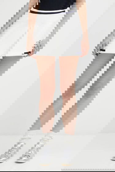 Пола Sporty & Rich Sporty & Rich Eden Crest Embroidered Mila Mini Skirt Бяло | SK01160666WH50, 0