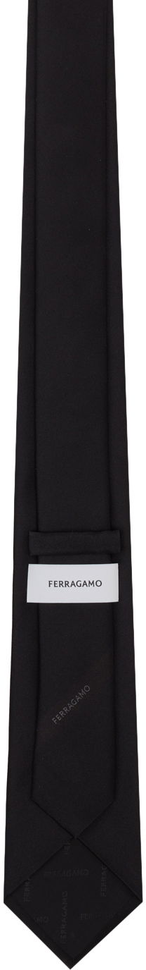 Колани FERRAGAMO Ferragamo Silk Tie Черно | 763128, 1