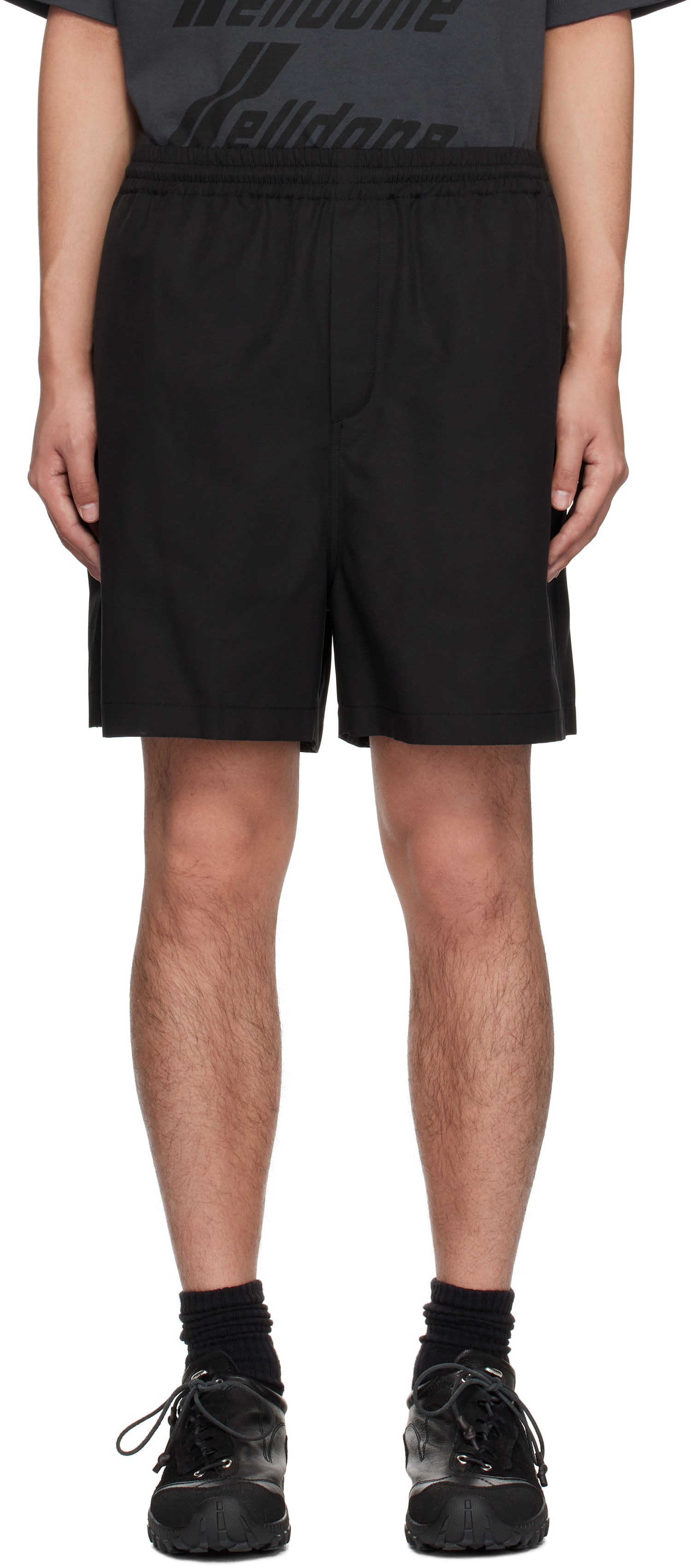 Къси панталони We11done We11done Track Shorts Черно | WD-PT0-25-211-M-BK, 0