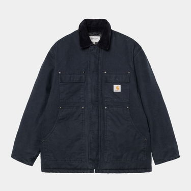 Палта Carhartt WIP Carhartt WIP Ambel Stone Washed Hooded Coat Тъмно синьо | I035616_18, 4