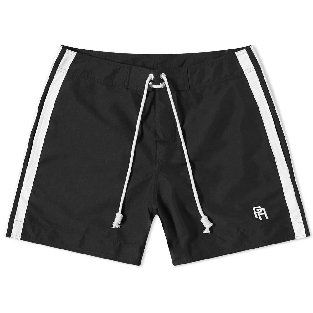 Бански Palm Angels Monogrammed Swim Short Черно | PMFA009S22FAB0011001, 0