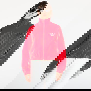 Яке adidas Originals Shiny Patent Track Top Adicolor Holiday Червено | JY2616, 0