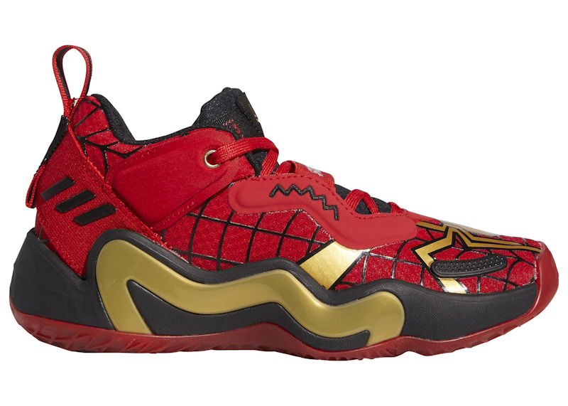 Кецове и обувки adidas Performance D.O.N. Issue #3 Marvel Spider-Man Червено | GZ5496, 0