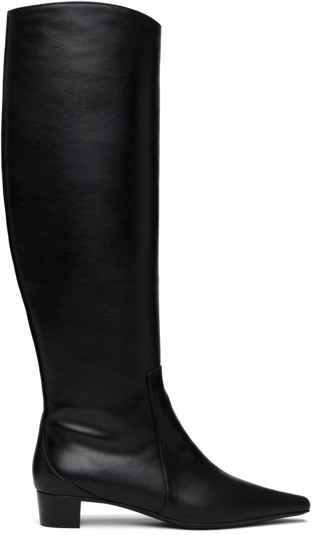 BY FAR Pascal Nappa Leather Tall Boots
