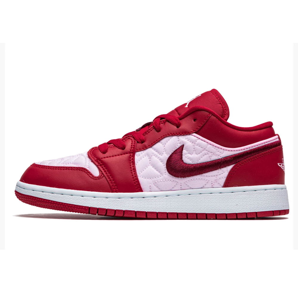 Кецове и обувки Jordan Air Jordan 1 Low GS "Pink Quilt" Червено | DB3621-600, 0